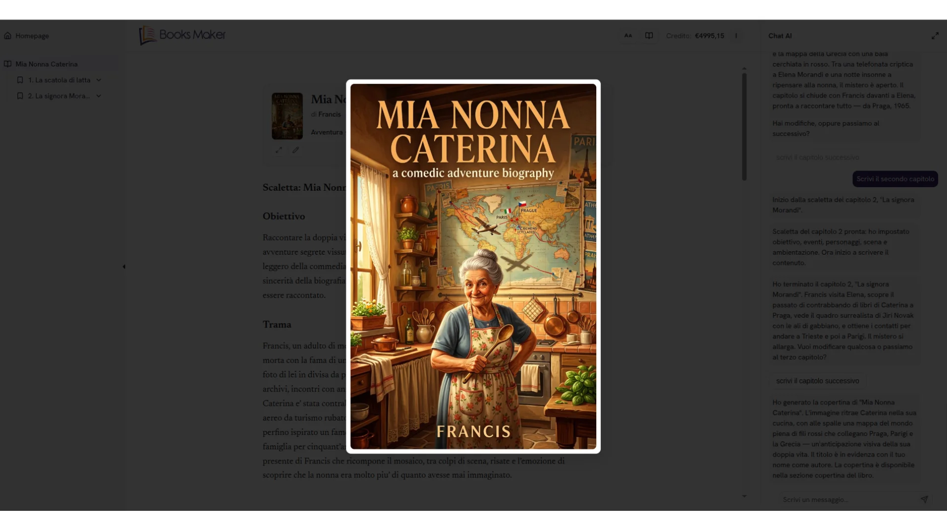 Example AI-generated cover